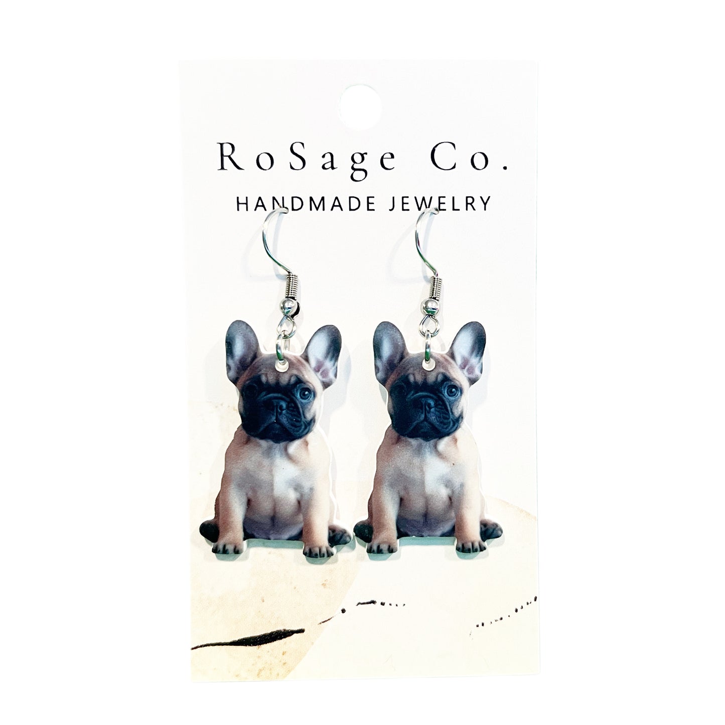 French Bulldog Earrings
