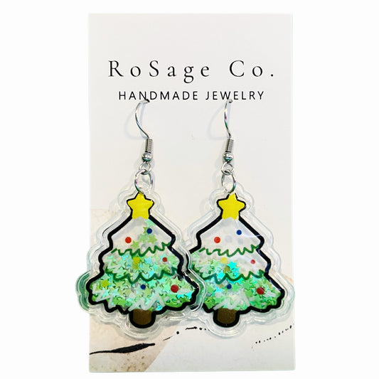 Christmas Tree Earrings