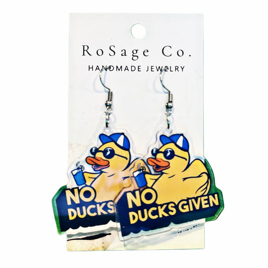 No Ducks Given Earrings