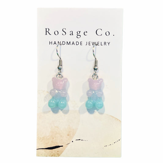 Pink and Blue Gummy Bears