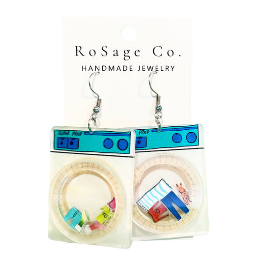 Washer and Dryer Earrings