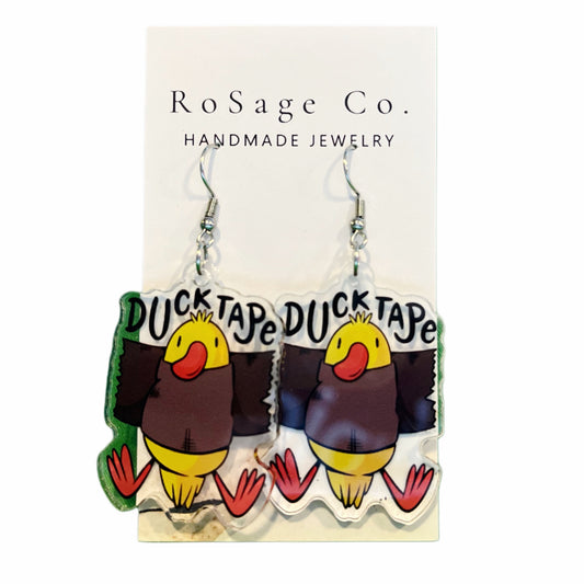 Duck Tape Earrings