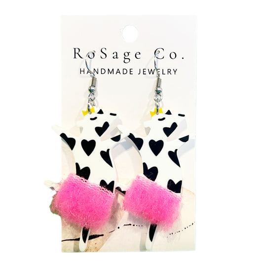 Dancing Cow in Pink Tutu